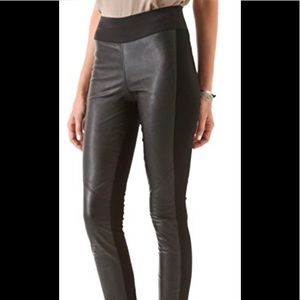 Women’s Paige Paloma Leather Leggings Size XS
